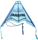 vlieger junior 45 cm polypropyleen blauw 2-delig