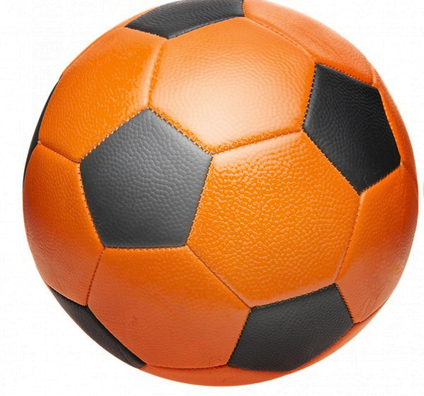 voetbal junior 22 cm oranje