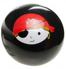 speelbal piraat zwart maat 5