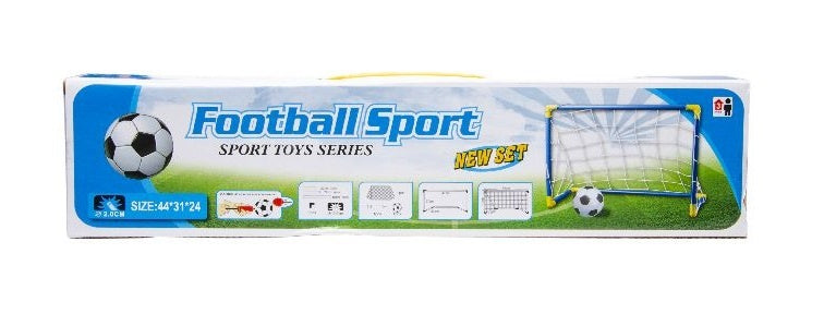 Voetbaldoel met bal en pomp 5061