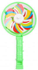 handventilator junior 12 x 6 cm groen