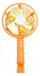 handventilator junior 12 x 6 cm oranje