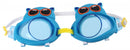 zwembril nijlpaard junior 16,5 cm blauw one-size