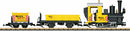 startset bouwplaatstrein 230V G-spoor 680 mm geel