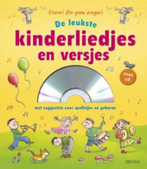 De leukste kinderliedjes en versjes met CD