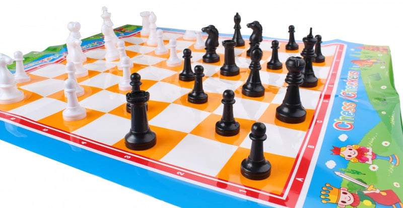 schaakspel junior 50 x 60 cm 33-delig