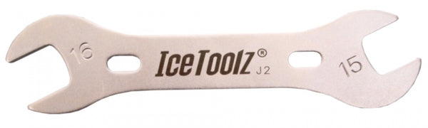 Conussleutel IceToolz 15x16mm Cr-Mo staal
