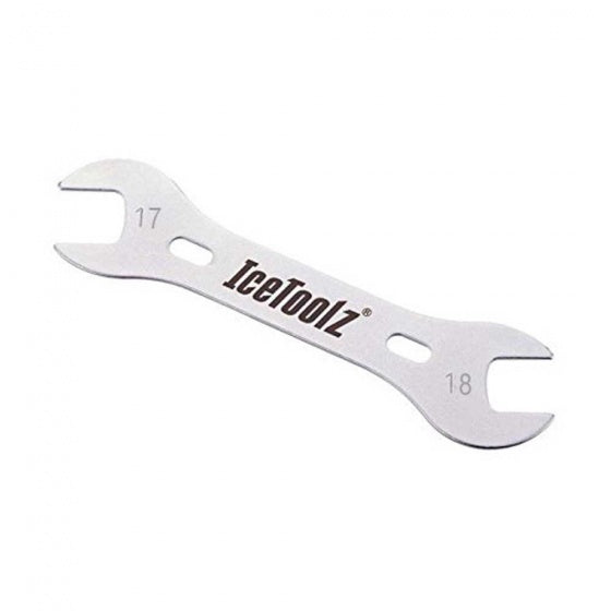 Conussleutel  IceToolz  17x18mm Cr-Mo staal