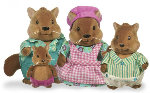 Bushytail eekhooorn familie incl. voorleesboek