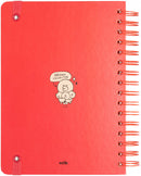 notitieboek hardcover A5 14,8 x 21 cm karton wit