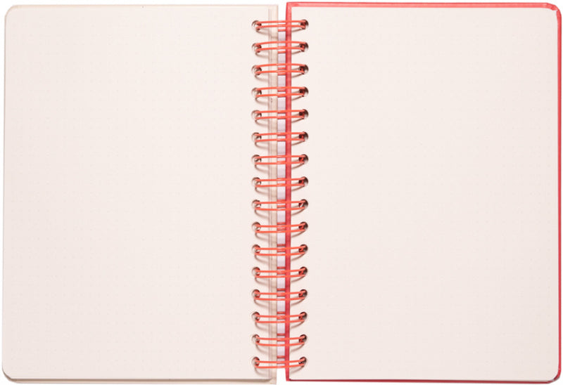notitieboek hardcover A5 14,8 x 21 cm karton wit