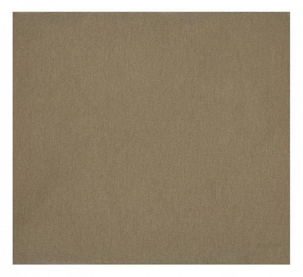 hoeslaken junior 90 x 200 cm katoen bruin