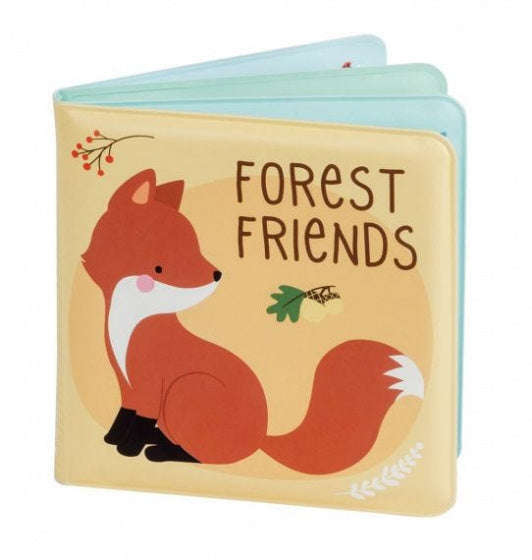 badboekje Forest Friends 12 cm foam blauw/geel
