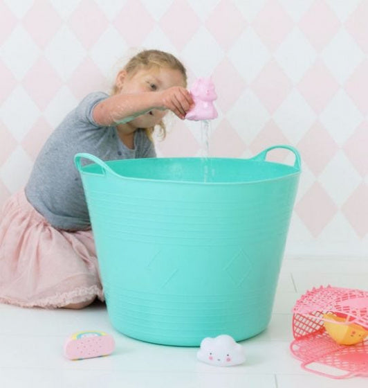 badspeelgoed Unicorn junior 9 cm PVC roze