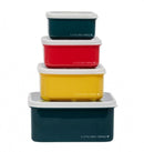 eetset Jungle junior polyetheen groen 4-delig