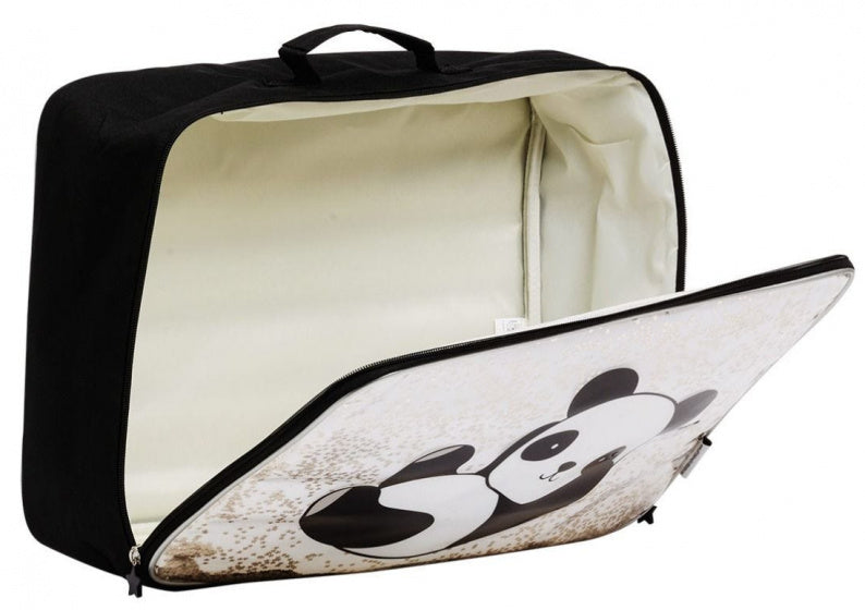 koffer junior 19,5 liter polyester zwart