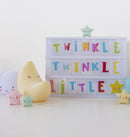 lightbox letterset Funky 6,5 cm 85-delig