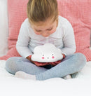 nachtlamp Wolkje junior 16,5 cm PVC wit