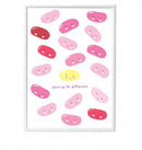 poster Jelly Beans meisjes 42x29,7 cm papier roze