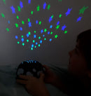 projector Spookje junior 14 cm ABS zwart