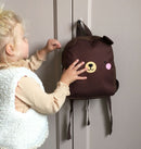 rugzak Beer junior 5,5 liter polyester bruin