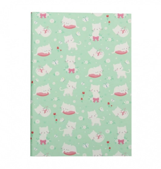 schriften Kat junior 21 cm papier groen 2-delig