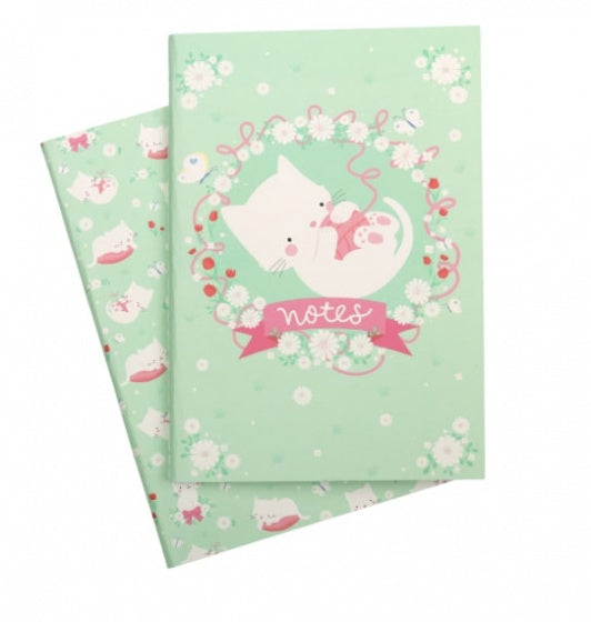 schriften Kat junior 21 cm papier groen 2-delig