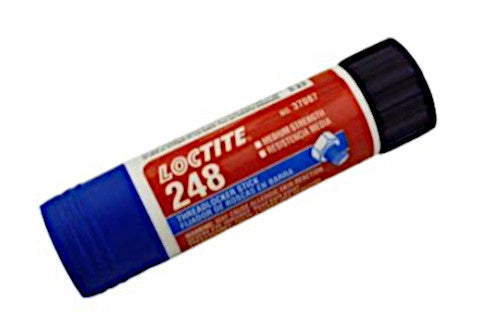 Draadborging Loctite 248 medium sterkte 9ml - blauw
