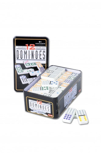 Domino Dubbel 12 in Blik