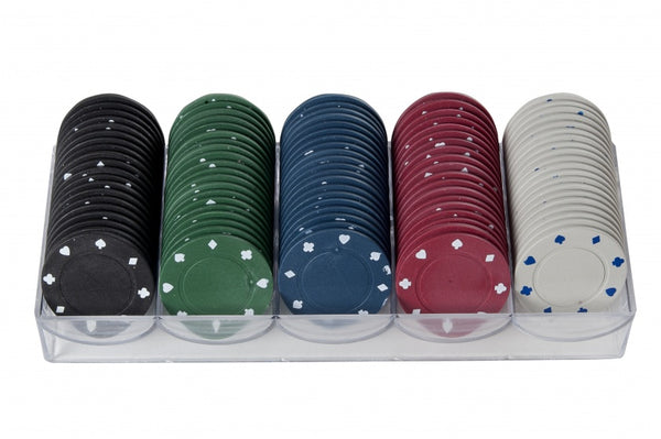 Pokerfiches 40 mm per 100 stuks