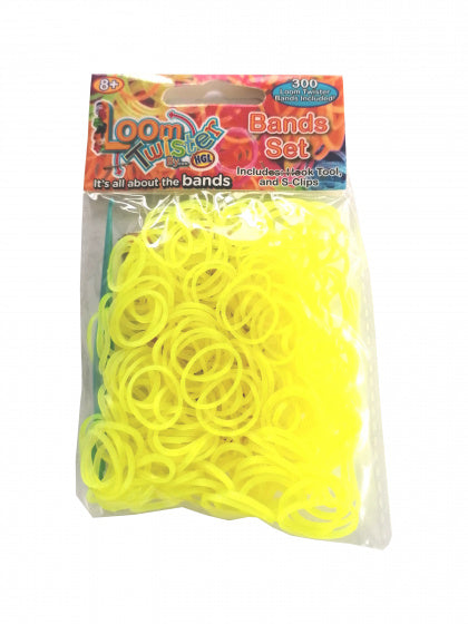 loombandjes junior rubber geel 300-delig