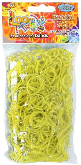 loombandjes junior rubber geel 603-delig