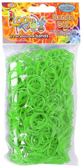 loombandjes junior rubber groen 603-delig