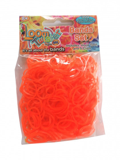 loombandjes junior rubber oranje 300-delig