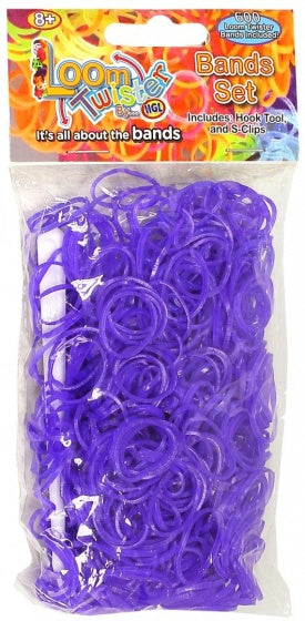 loombandjes junior rubber paars 603-delig