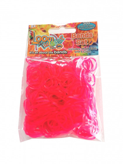 loombandjes junior rubber roze 300-delig