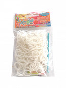 loombandjes junior rubber wit 300-delig