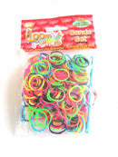 loombandjes neon junior rubber 300-delig