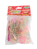 loombandjes transparant junior rubber 300-delig
