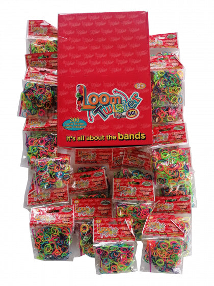 loombandjes XXL rubber mix 14.400 stuks