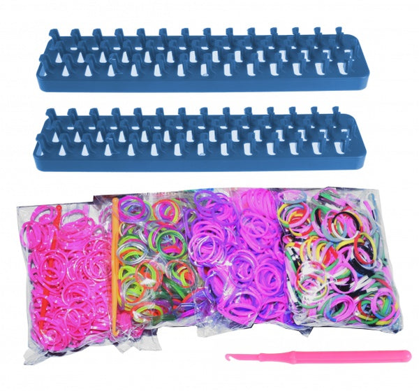 loombands Fun Loom 2000-delig blauw