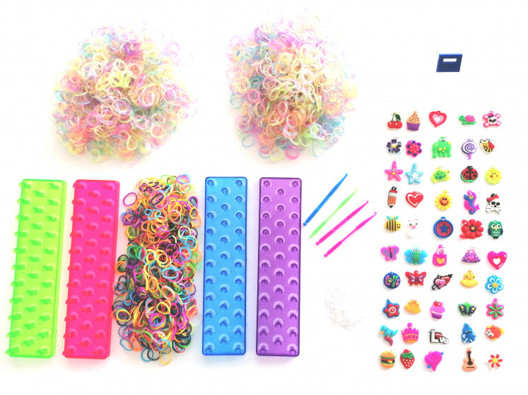 loombandsset glitter XXL junior 5600-delig