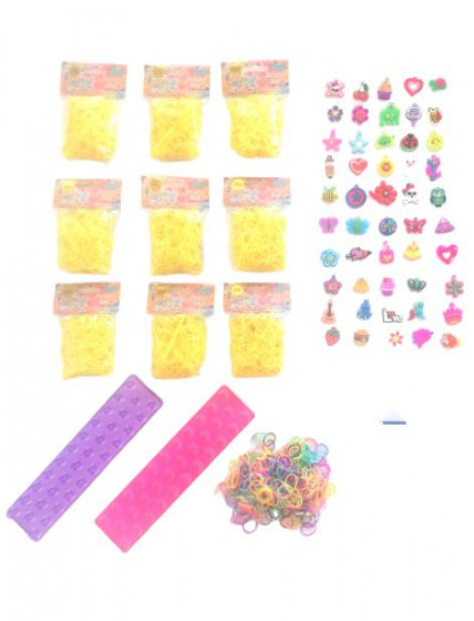 loombandsset met geur junior geel 3100-delig