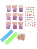 loombandsset met geur junior paars 3100-delig