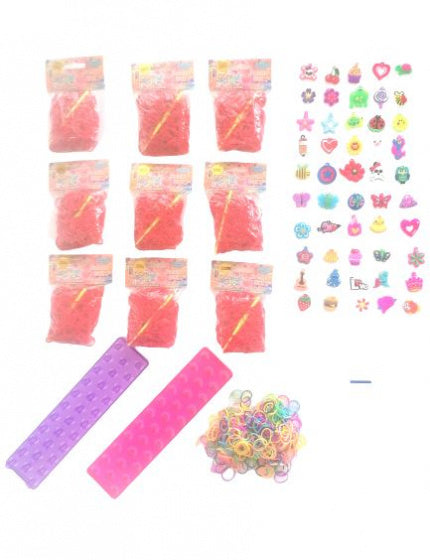 loombandsset met geur junior rood 3100-delig