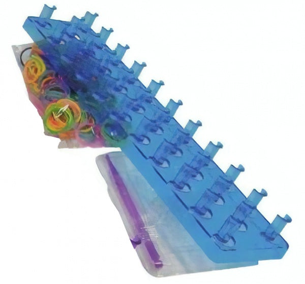 Trainer Pack loombandjes 200 stuks blauw