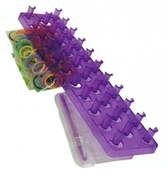 Trainer Pack loombandjes 200 stuks paars