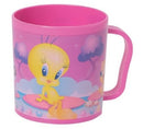 Tweety Mok kunststof 350 ml roze