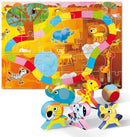 bordspel Baby Animal Race junior 27,5 x 27,5 cm