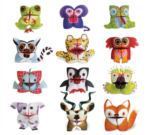 knutselset Origami Baby Animals junior papier